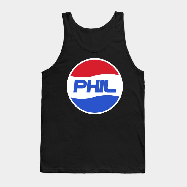 Pepsi Phil Tank Top by Carl Cordes